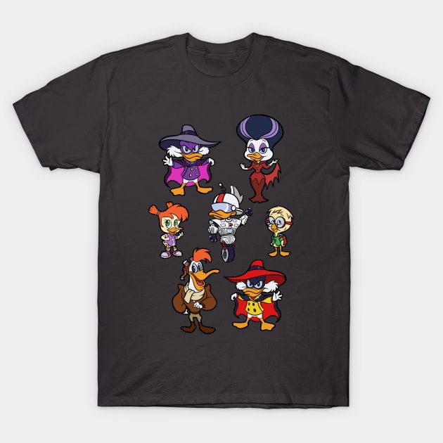 Dangerous Ducks T-Shirt by Ellador